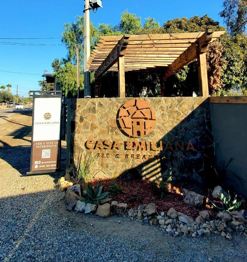 Casa Emiliana Acomodação com café da manhã Valle de Guadalupe Exterior foto